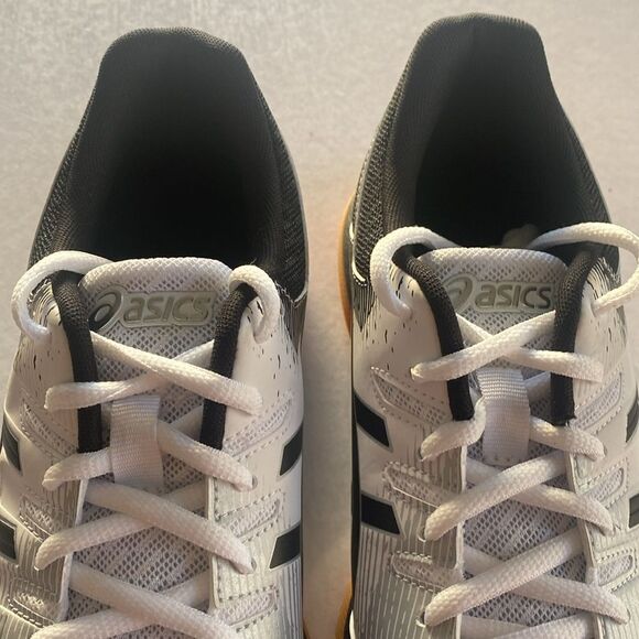 ASICS Gel Rocket Women’s Black/White Indoor Court Shoes Size 9.5 NWOT. - Picture 6 of 9